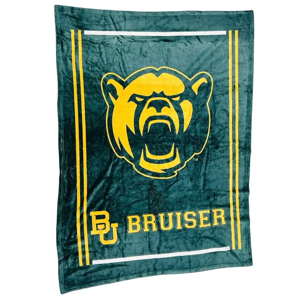 NWT Vive La Fete OS Baylor Bear Minky Blanket